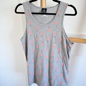 Nike Men's Flamingos in Air Jordans Tank Top - Size M